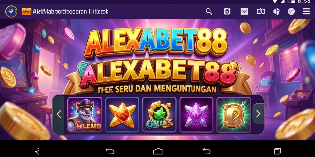 Tampilan menarik gameplay di ALEXABET88 dengan banyak pilihan slot.