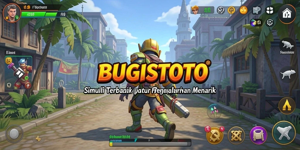 Screenshot gameplay menampilkan karakter dan lingkungan menarik di BUGISTOTO.