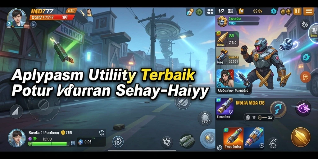 Tampilan aplikasi IND777 yang informatif dan mudah digunakan.