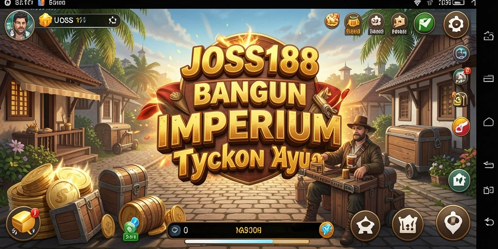 Tampilan gameplay JOSS188 yang menarik dan penuh strategi Tycoon.