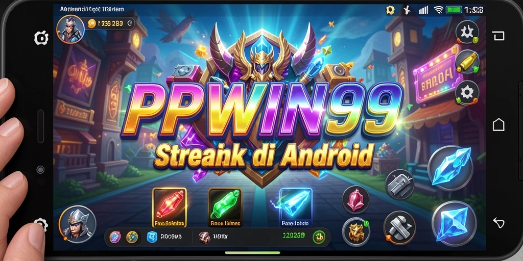 Screenshot PPWIN99 menampilkan aksi pertempuran strategi yang seru.