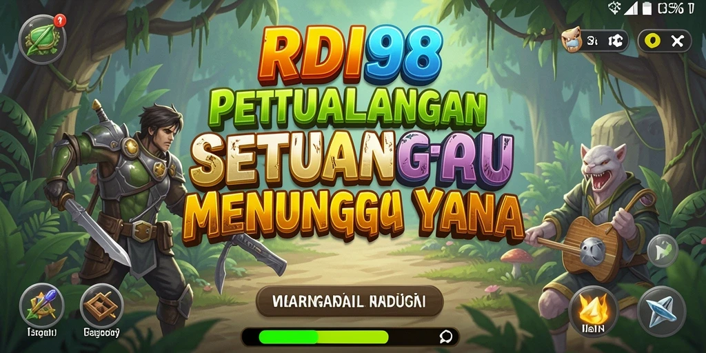 Tampilan gameplay seru dalam RDI88 yang penuh petualangan.